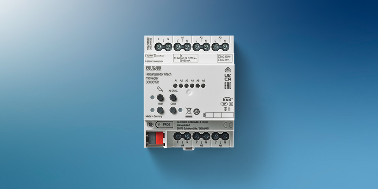 KNX Heizungsaktor 6-fach bei Elektro Reinhart GmbH in Külsheim