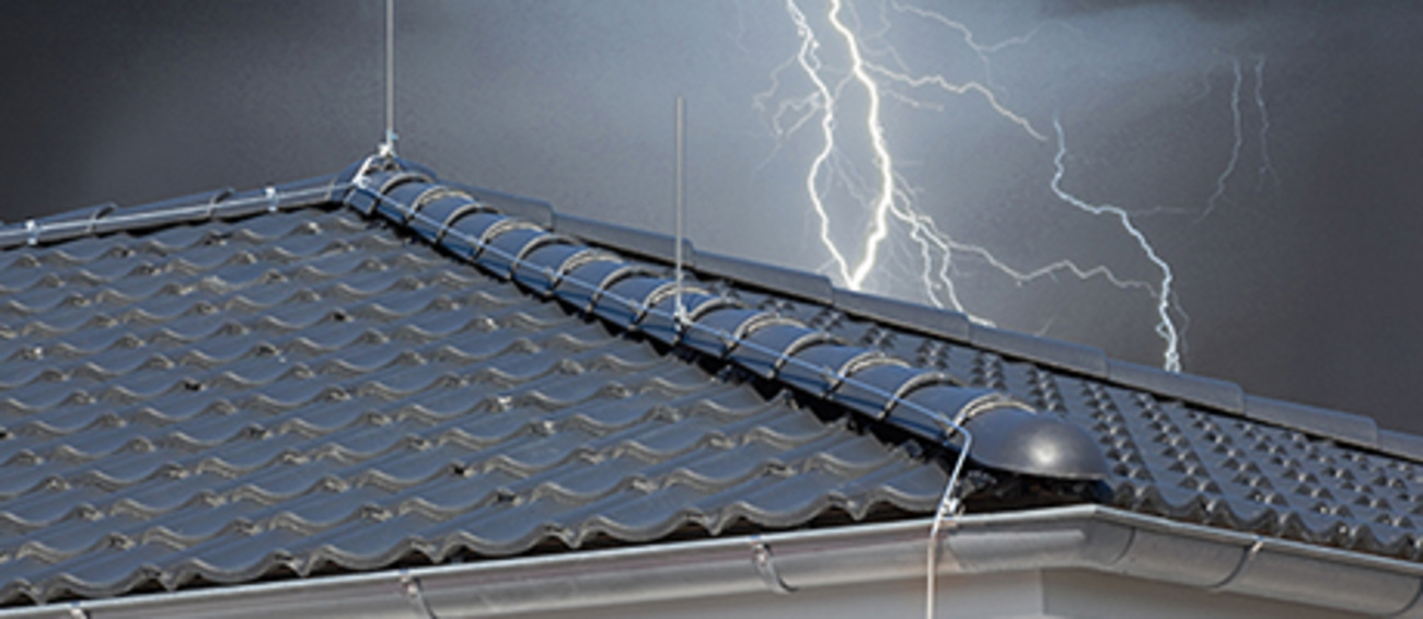 Äußerer Blitzschutz bei Elektro Reinhart GmbH in Külsheim